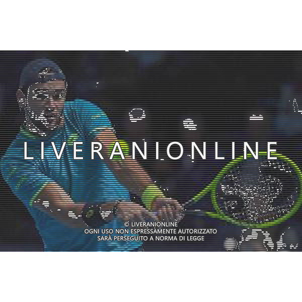 Internazionali di Tennis Londra, Italia 14/11/2019 Nitto ATP Final Training e Match DOMINIC THIEM - MATTEO BERRETTINI Nella foto: Matteo Berrettini (ITA) ©Roberto Zanettin- Alessio Marini/AGENZIA ALDO LIVERANI SAS