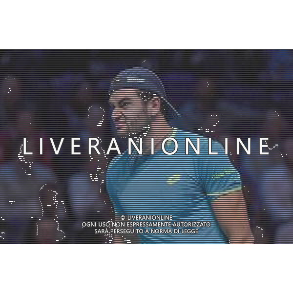 Internazionali di Tennis Londra, Italia 14/11/2019 Nitto ATP Final Training e Match DOMINIC THIEM - MATTEO BERRETTINI Nella foto: Matteo Berrettini (ITA) ©Roberto Zanettin- Alessio Marini/AGENZIA ALDO LIVERANI SAS