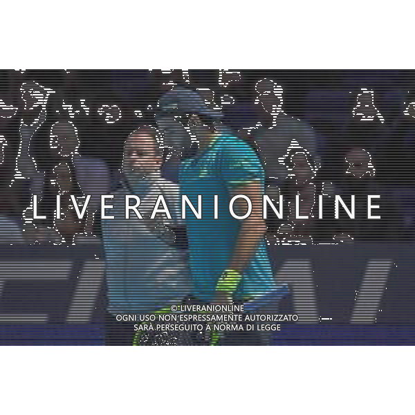 Internazionali di Tennis Londra, Italia 14/11/2019 Nitto ATP Final Training e Match DOMINIC THIEM - MATTEO BERRETTINI Nella foto: Matteo Berrettini (ITA) ©Roberto Zanettin- Alessio Marini/AGENZIA ALDO LIVERANI SAS