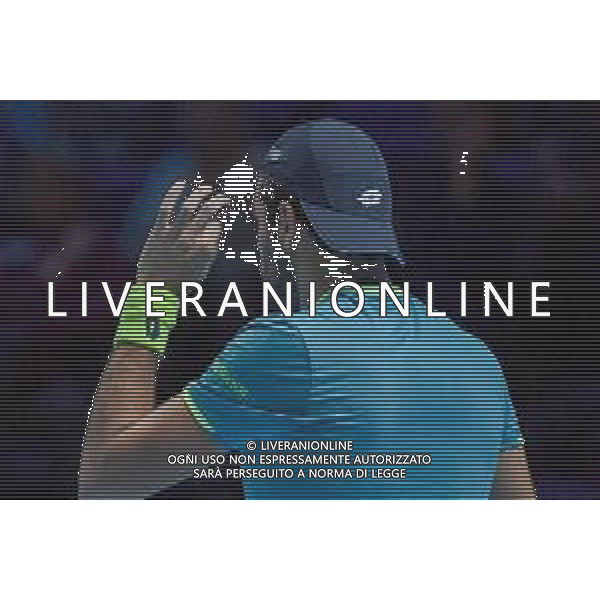 Internazionali di Tennis Londra, Italia 14/11/2019 Nitto ATP Final Training e Match DOMINIC THIEM - MATTEO BERRETTINI Nella foto: Matteo Berrettini (ITA) ©Roberto Zanettin- Alessio Marini/AGENZIA ALDO LIVERANI SAS