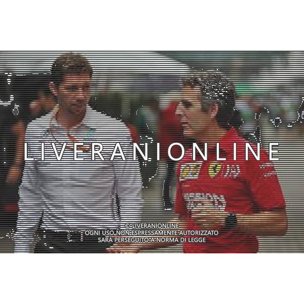 (L to R): James Vowles (GBR) Mercedes AMG F1 Chief Strategist with Inaki Rueda (ESP) Ferrari Race Strategist. 14.11.2019. Formula 1 World Championship, Rd 20, Brazilian Grand Prix, Sao Paulo, Brazil, Preparation Day. ©/AGENZIA ALDO LIVERANI SAS - ITALY ONLY EDITORIAL USE ONLY