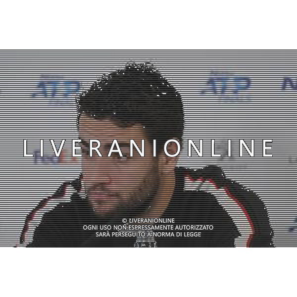 Internazionali di Tennis Londra, Italia 14/11/2019 Nitto ATP Final Training e Match DOMINIC THIEM - MATTEO BERRETTINI Nella foto: Matteo Berrettini (ITA) ©Roberto Zanettin-Alessio Marini/AGENZIA ALDO LIVERANI SAS