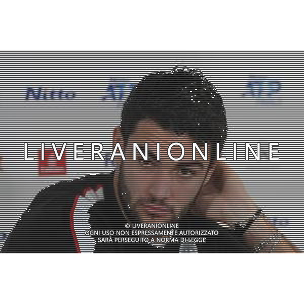 Internazionali di Tennis Londra, Italia 14/11/2019 Nitto ATP Final Training e Match DOMINIC THIEM - MATTEO BERRETTINI Nella foto: Matteo Berrettini (ITA) ©Roberto Zanettin-Alessio Marini/AGENZIA ALDO LIVERANI SAS