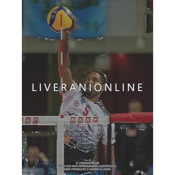 Campionato Italiano di Volley Superlega Serie A 2019/2020 Padova, Italia 14/11/2019 Kioene Padova vs Sir Safety Conad Perugia Nella foto: Wilfredo Leon Venero (Perugia) FOTO ETTORE GRIFFONI-ALESSIO MARINI-AG ALDO LIVERANI SAS