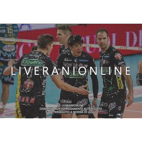 Campionato Italiano di Volley Superlega Serie A 2019/2020 Padova, Italia 14/11/2019 Kioene Padova vs Sir Safety Conad Perugia Nella foto: Esultanza di Yuki Ishikawa (Padova) FOTO ETTORE GRIFFONI-ALESSIO MARINI-AG ALDO LIVERANI SAS