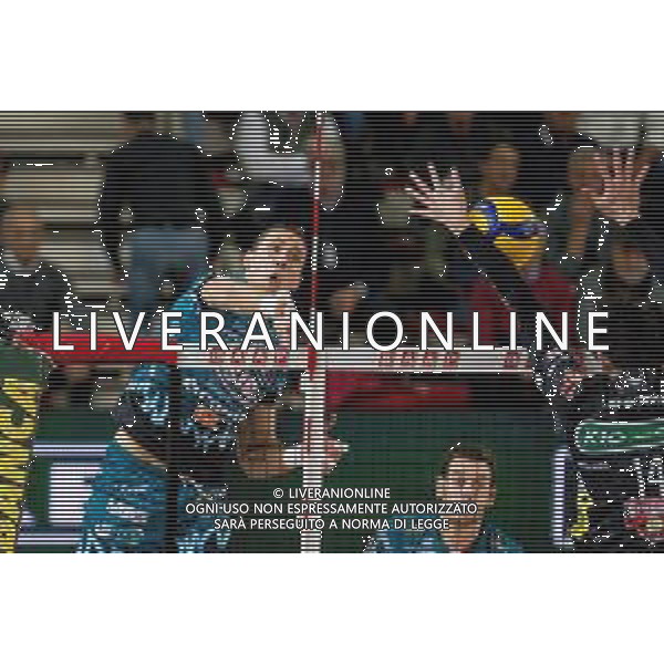 Campionato Italiano di Volley Superlega Serie A 2019/2020 Padova, Italia 14/11/2019 Kioene Padova vs Sir Safety Conad Perugia Nella foto: Schiacciata di Aleksandar Atanasijevic (Perugia) FOTO ETTORE GRIFFONI-ALESSIO MARINI-AG ALDO LIVERANI SAS