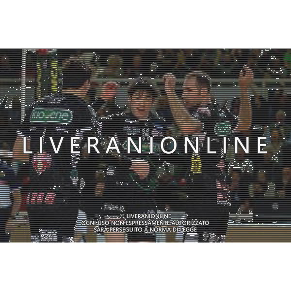 Campionato Italiano di Volley Superlega Serie A 2019/2020 Padova, Italia 14/11/2019 Kioene Padova vs Sir Safety Conad Perugia Nella foto: Esultanza Kioene Padova FOTO ETTORE GRIFFONI-ALESSIO MARINI-AG ALDO LIVERANI SAS
