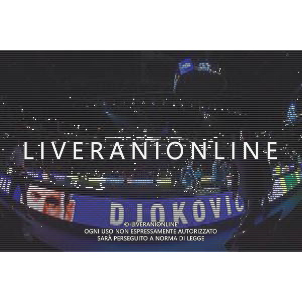 Internazionali di Tennis Londra, Italia 14/11/2019 Nitto ATP Final NOVAK DJOKOVIC VS ROGER FEDERER Nella foto: NOVAC DJOKOVIC (SRB) FOTO ROBERTO ZANETTIN-ALESSIO MARINI-AG ALDO LIVERANI SAS