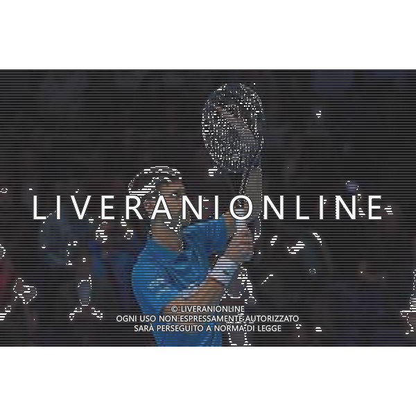 Internazionali di Tennis Londra, Italia 14/11/2019 Nitto ATP Final NOVAK DJOKOVIC VS ROGER FEDERER Nella foto: NOVAC DJOKOVIC (SRB) FOTO ROBERTO ZANETTIN-ALESSIO MARINI-AG ALDO LIVERANI SAS