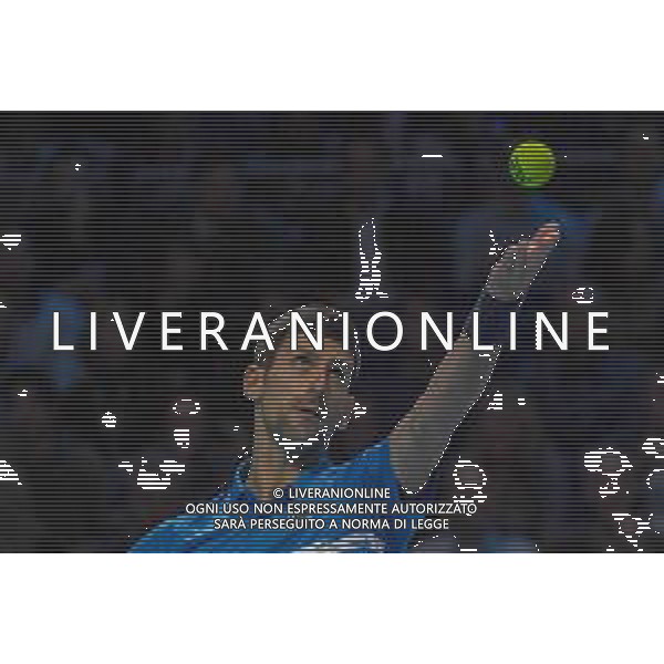 Internazionali di Tennis Londra, Italia 14/11/2019 Nitto ATP Final NOVAK DJOKOVIC VS ROGER FEDERER Nella foto: NOVAC DJOKOVIC (SRB) FOTO ROBERTO ZANETTIN-ALESSIO MARINI-AG ALDO LIVERANI SAS