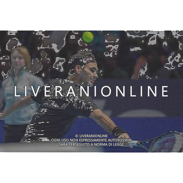 Internazionali di Tennis Londra, Italia 14/11/2019 Nitto ATP Final NOVAK DJOKOVIC VS ROGER FEDERER Nella foto: ROGER FEDERER (SUI) FOTO ROBERTO ZANETTIN-ALESSIO MARINI-AG ALDO LIVERANI SAS