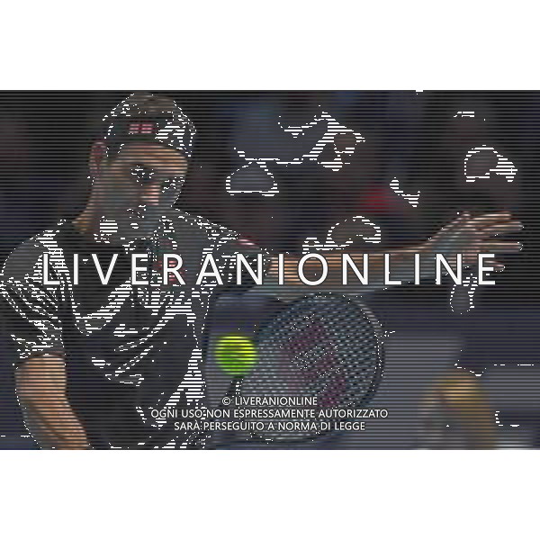 Internazionali di Tennis Londra, Italia 14/11/2019 Nitto ATP Final NOVAK DJOKOVIC VS ROGER FEDERER Nella foto: ROGER FEDERER (SUI) FOTO ROBERTO ZANETTIN-ALESSIO MARINI-AG ALDO LIVERANI SAS