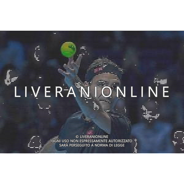 Internazionali di Tennis Londra, Italia 14/11/2019 Nitto ATP Final NOVAK DJOKOVIC VS ROGER FEDERER Nella foto: ROGER FEDERER (SUI) FOTO ROBERTO ZANETTIN-ALESSIO MARINI-AG ALDO LIVERANI SAS
