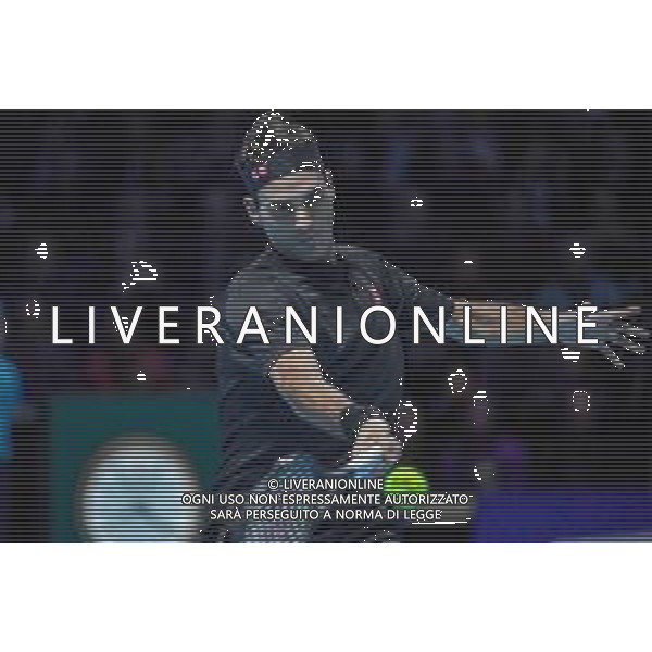 Internazionali di Tennis Londra, Italia 14/11/2019 Nitto ATP Final NOVAK DJOKOVIC VS ROGER FEDERER Nella foto: ROGER FEDERER (SUI) FOTO ROBERTO ZANETTIN-ALESSIO MARINI-AG ALDO LIVERANI SAS