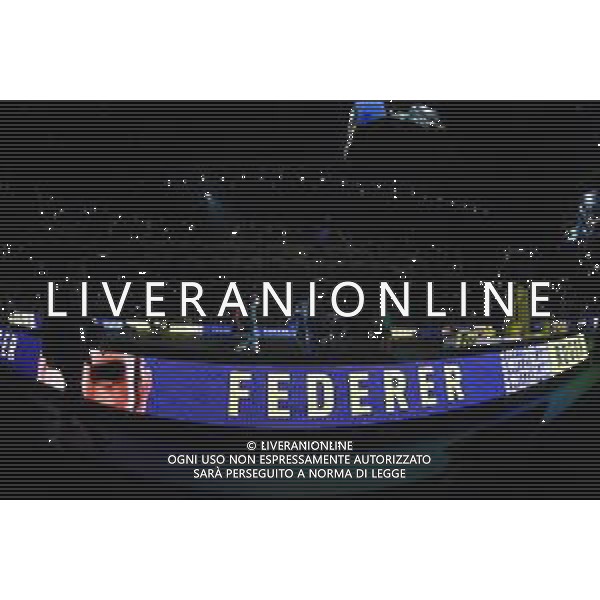 Internazionali di Tennis Londra, Italia 14/11/2019 Nitto ATP Final NOVAK DJOKOVIC VS ROGER FEDERER Nella foto: ROGER FEDERER (SUI) FOTO ROBERTO ZANETTIN-ALESSIO MARINI-AG ALDO LIVERANI SAS