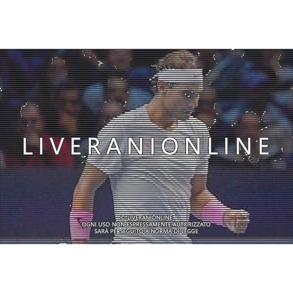 Internazionali di Tennis Londra, Italia 15/11/2019 Nitto ATP Final Rafael Nadal vs Stefanos Tsitsipas Nella foto: Rafael Nadal ©Roberto Zanettin-Alessio Marini/AGENZIA ALDO LIVERANI SAS