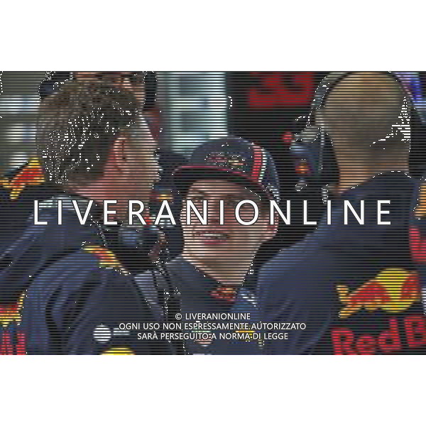 Max Verstappen (NLD) Red Bull Racing with Christian Horner (GBR) Red Bull Racing Team Principal. 15.11.2019. Formula 1 World Championship, Rd 20, Brazilian Grand Prix, Sao Paulo, Brazil, Practice Day. ©/AGENZIA ALDO LIVERANI SAS - ITALY ONLY EDITORIAL USE ONLY - - GP F1 BRASILE, Sao Paulo, Brazil, Prove Libere 15.11.2019