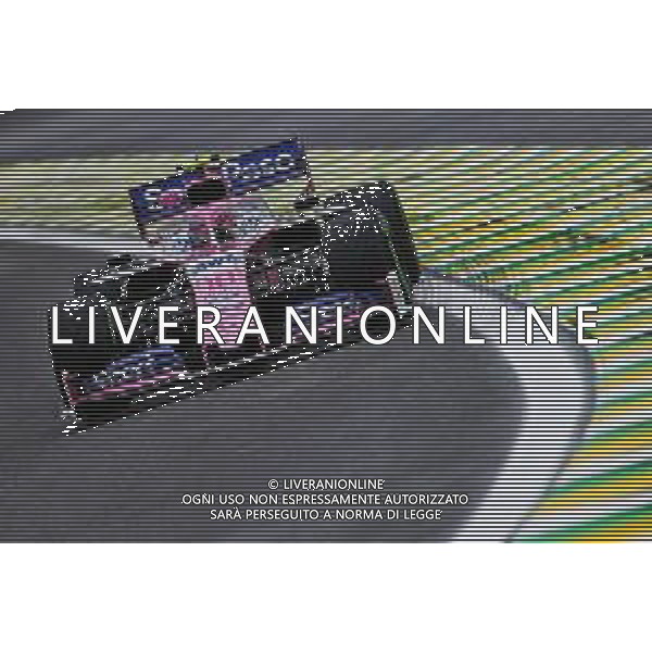 Lance Stroll (CDN) Racing Point F1 Team RP19. 15.11.2019. Formula 1 World Championship, Rd 20, Brazilian Grand Prix, Sao Paulo, Brazil, Practice Day. ©/AGENZIA ALDO LIVERANI SAS - ITALY ONLY EDITORIAL USE ONLY - - GP F1 BRASILE, Sao Paulo, Brazil, Prove Libere 15.11.2019