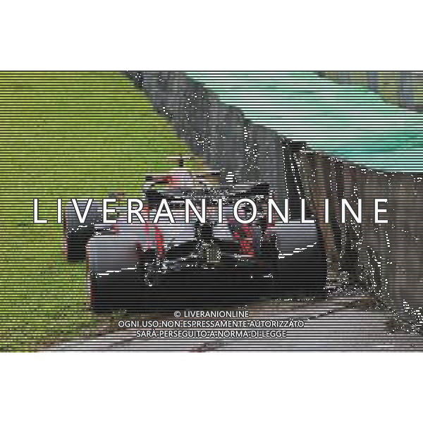 Alexander Albon (THA) Red Bull Racing RB15 crashed in the first practice session. 15.11.2019. Formula 1 World Championship, Rd 20, Brazilian Grand Prix, Sao Paulo, Brazil, Practice Day. ©/AGENZIA ALDO LIVERANI SAS - ITALY ONLY EDITORIAL USE ONLY - - GP F1 BRASILE, Sao Paulo, Brazil, Prove Libere 15.11.2019