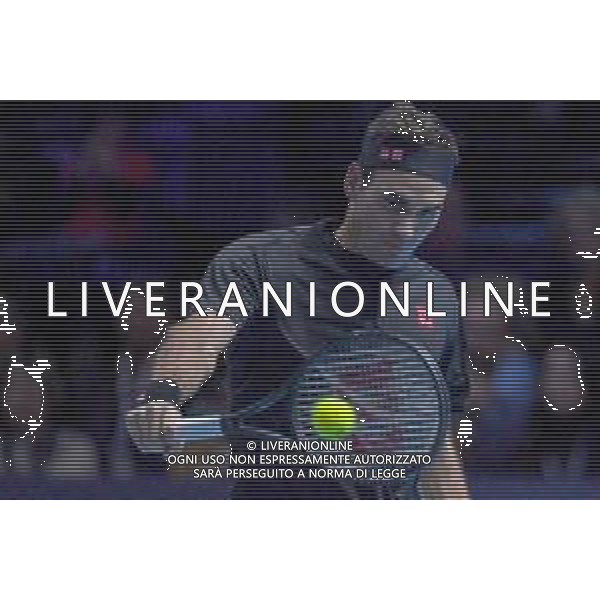 Internazionali di Tennis Londra, Italia 16/11/2019 Nitto ATP Final ROGER FEDERER Vs STEFANOS TSITSIPAS Semifinal 1 Nella foto: Roger Federer SUI ©Roberto Zanettin-Alessio Marini/AGENZIA ALDO LIVERANI SAS