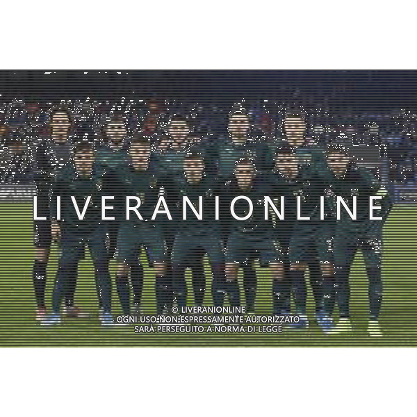 UEFA U21 Qualificazioni Europee 2021 del gruppo A - ITALIA U21 vs ISLANDA U21 16/11/2019 - nella foto: formazione italia © CLAUDIO ZAMAGNI-AGENZIA ALDO LIVERANI lineup of italy during the UEFA U21 Euro 2021 Qualifier match between ITALY U21 and ICELAND U21 at Paolo Mazza Stadium on November 16, 2019 in Ferrara photo credit by: CLAUDIO ZAMAGNI/ALDO LIVERANI PHOTO AGENCY