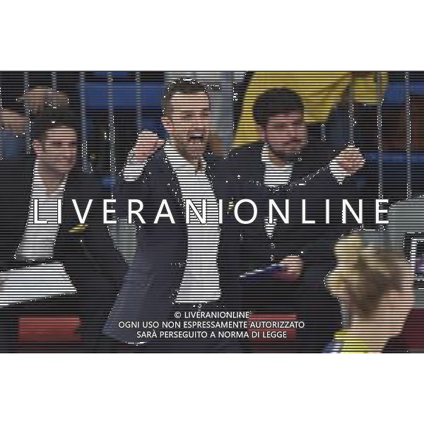 Santarelli Daniele allenatore Conegliano - Esultanza Imoco Volley Conegliano vs Igor Gorgonzola Novara Supercoppa Italiana 2019 pallavolo femminile Allianz Cluod PalaLido - Milano 16-11-2019 foto Roberto Garavaglia - ag. Aldo Liverani sas