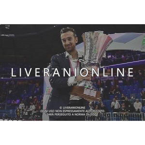 Daniele Santarelli allenatore Conegliano Imoco Volley Conegliano vs Igor Gorgonzola Novara Supercoppa Italiana 2019 pallavolo femminile Allianz Cluod PalaLido - Milano 16-11-2019 foto Roberto Garavaglia - ag. Aldo Liverani sas