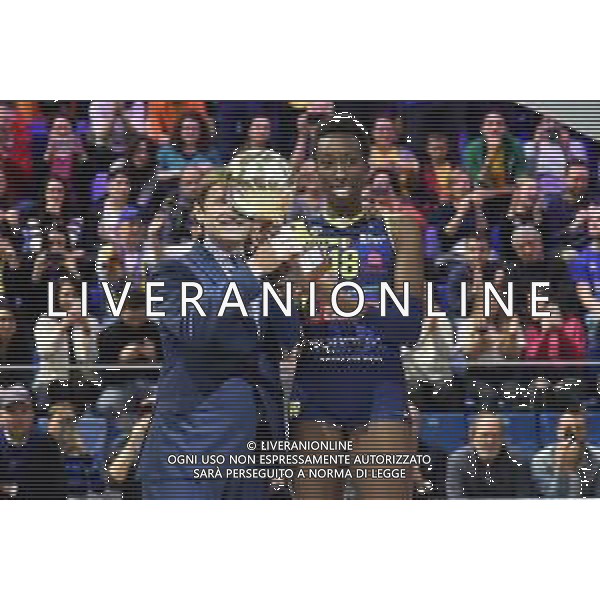 Paola Egonu (Conegliano) MVP della finale Imoco Volley Conegliano vs Igor Gorgonzola Novara Supercoppa Italiana 2019 pallavolo femminile Allianz Cluod PalaLido - Milano 16-11-2019 foto Roberto Garavaglia - ag. Aldo Liverani sas