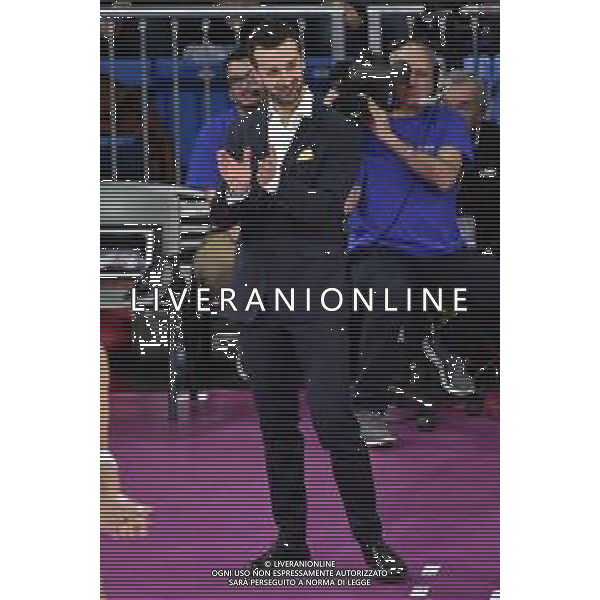 Daniele Santarelli allenatore Conegliano Imoco Volley Conegliano vs Igor Gorgonzola Novara Supercoppa Italiana 2019 pallavolo femminile Allianz Cluod PalaLido - Milano 16-11-2019 foto Roberto Garavaglia - ag. Aldo Liverani sas