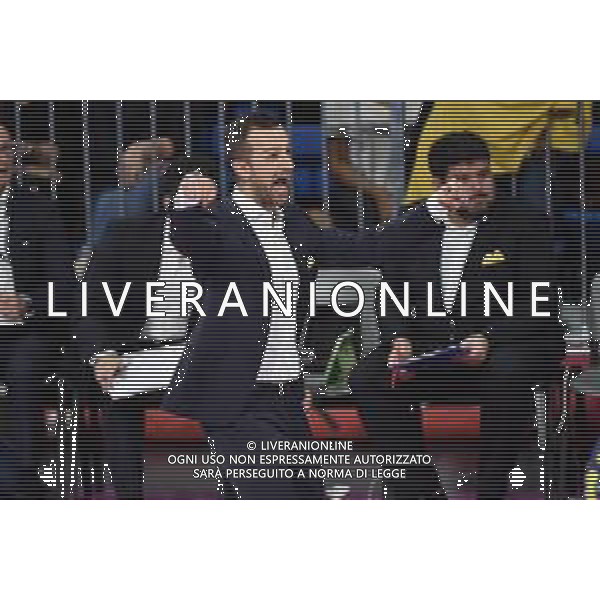 Daniele Santarelli allenatore Conegliano Imoco Volley Conegliano vs Igor Gorgonzola Novara Supercoppa Italiana 2019 pallavolo femminile Allianz Cluod PalaLido - Milano 16-11-2019 foto Roberto Garavaglia - ag. Aldo Liverani sas