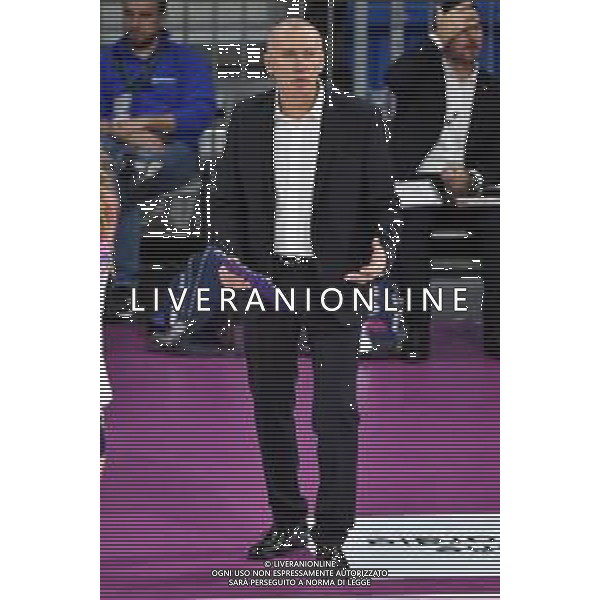 Massimo Barbolini allenatore Novara Imoco Volley Conegliano vs Igor Gorgonzola Novara Supercoppa Italiana 2019 pallavolo femminile Allianz Cluod PalaLido - Milano 16-11-2019 foto Roberto Garavaglia - ag. Aldo Liverani sas