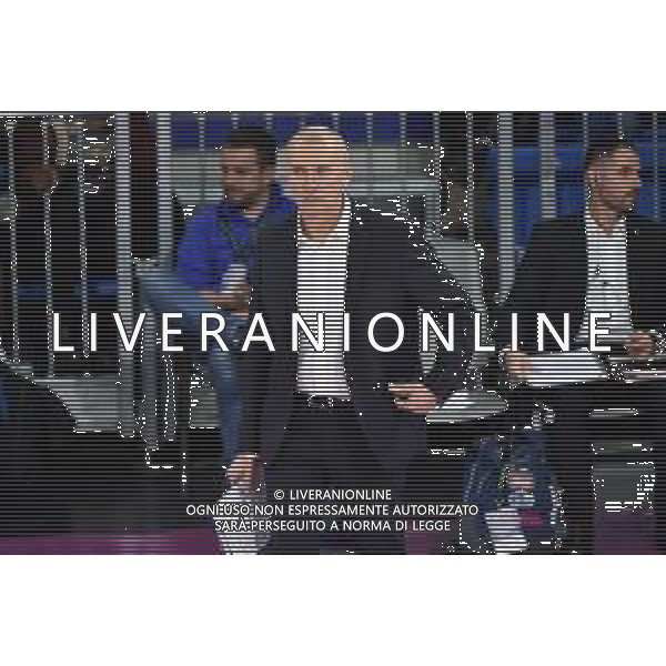 Massimo Barbolini allenatore Novara Imoco Volley Conegliano vs Igor Gorgonzola Novara Supercoppa Italiana 2019 pallavolo femminile Allianz Cluod PalaLido - Milano 16-11-2019 foto Roberto Garavaglia - ag. Aldo Liverani sas