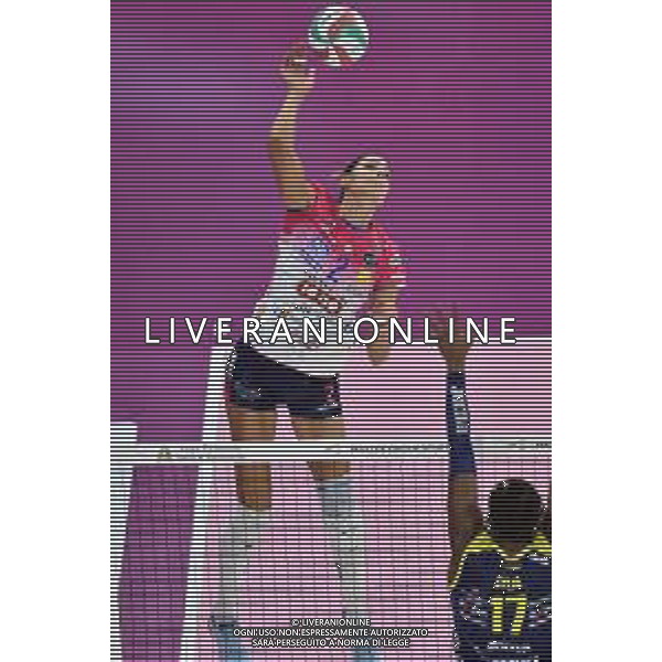 Jovana Brakocevic Canzian (Novara) Imoco Volley Conegliano vs Igor Gorgonzola Novara Supercoppa Italiana 2019 pallavolo femminile Allianz Cluod PalaLido - Milano 16-11-2019 foto Roberto Garavaglia - ag. Aldo Liverani sas