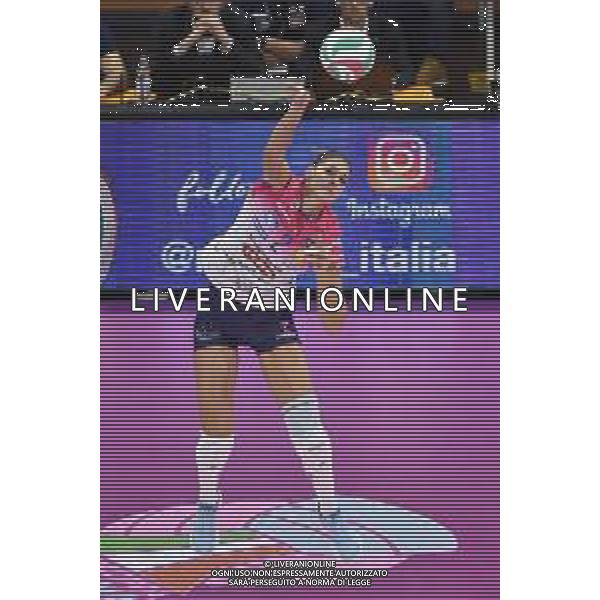 Jovana Brakocevic Canzian (Novara) Imoco Volley Conegliano vs Igor Gorgonzola Novara Supercoppa Italiana 2019 pallavolo femminile Allianz Cluod PalaLido - Milano 16-11-2019 foto Roberto Garavaglia - ag. Aldo Liverani sas