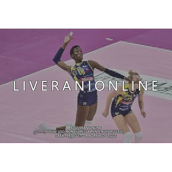Paola Egonu (Conegliano) Imoco Volley Conegliano vs Igor Gorgonzola Novara Supercoppa Italiana 2019 pallavolo femminile Allianz Cluod PalaLido - Milano 16-11-2019 foto Roberto Garavaglia - ag. Aldo Liverani sas