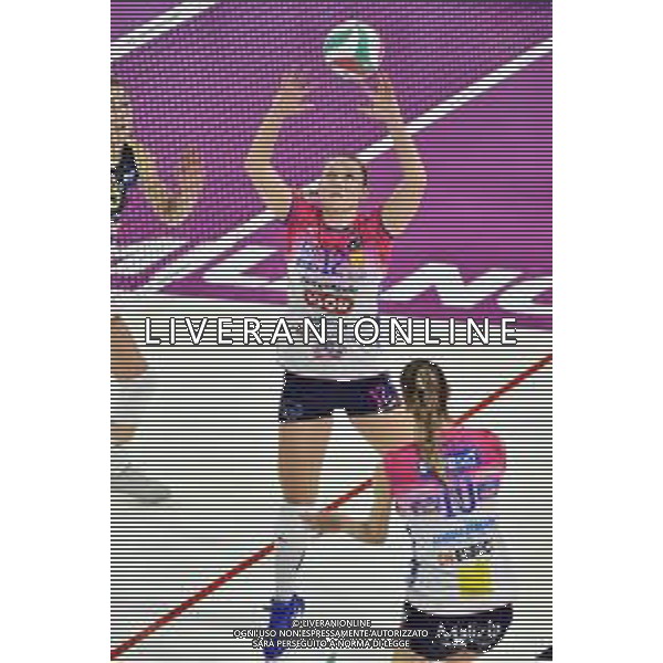 Micha Danielle Hancock (Novara) Imoco Volley Conegliano vs Igor Gorgonzola Novara Supercoppa Italiana 2019 pallavolo femminile Allianz Cluod PalaLido - Milano 16-11-2019 foto Roberto Garavaglia - ag. Aldo Liverani sas