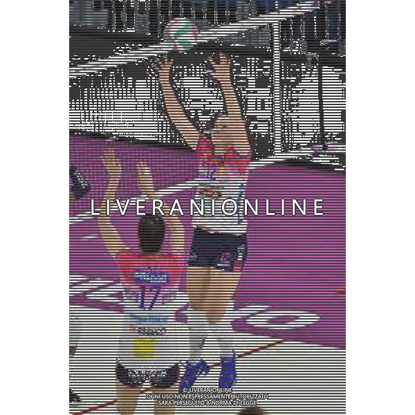 Micha Danielle Hancock (Novara) Imoco Volley Conegliano vs Igor Gorgonzola Novara Supercoppa Italiana 2019 pallavolo femminile Allianz Cluod PalaLido - Milano 16-11-2019 foto Roberto Garavaglia - ag. Aldo Liverani sas