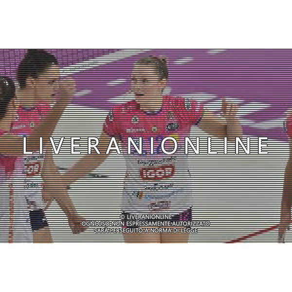 Micha Danielle Hancock (Novara) Imoco Volley Conegliano vs Igor Gorgonzola Novara Supercoppa Italiana 2019 pallavolo femminile Allianz Cluod PalaLido - Milano 16-11-2019 foto Roberto Garavaglia - ag. Aldo Liverani sas
