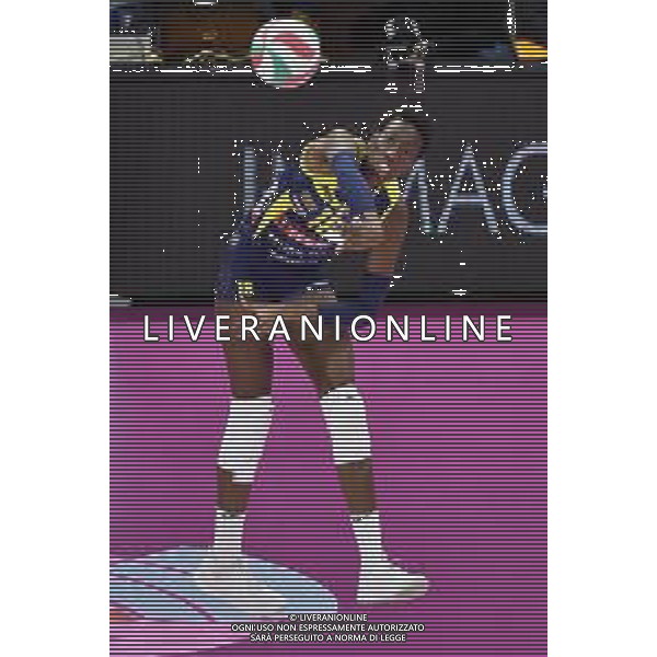 Paola Egonu (Conegliano) Imoco Volley Conegliano vs Igor Gorgonzola Novara Supercoppa Italiana 2019 pallavolo femminile Allianz Cluod PalaLido - Milano 16-11-2019 foto Roberto Garavaglia - ag. Aldo Liverani sas