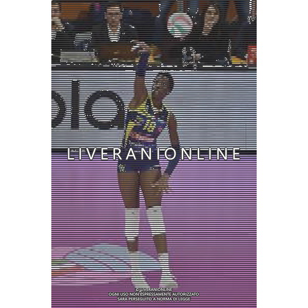Paola Egonu (Conegliano) Imoco Volley Conegliano vs Igor Gorgonzola Novara Supercoppa Italiana 2019 pallavolo femminile Allianz Cluod PalaLido - Milano 16-11-2019 foto Roberto Garavaglia - ag. Aldo Liverani sas