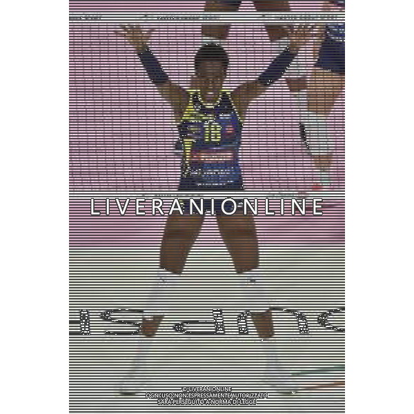 Paola Egonu (Conegliano) Imoco Volley Conegliano vs Igor Gorgonzola Novara Supercoppa Italiana 2019 pallavolo femminile Allianz Cluod PalaLido - Milano 16-11-2019 foto Roberto Garavaglia - ag. Aldo Liverani sas