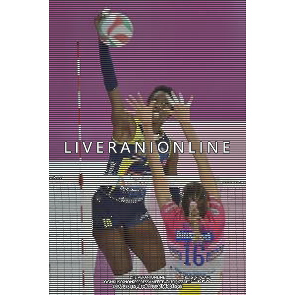 Paola Egonu (Conegliano) Imoco Volley Conegliano vs Igor Gorgonzola Novara Supercoppa Italiana 2019 pallavolo femminile Allianz Cluod PalaLido - Milano 16-11-2019 foto Roberto Garavaglia - ag. Aldo Liverani sas