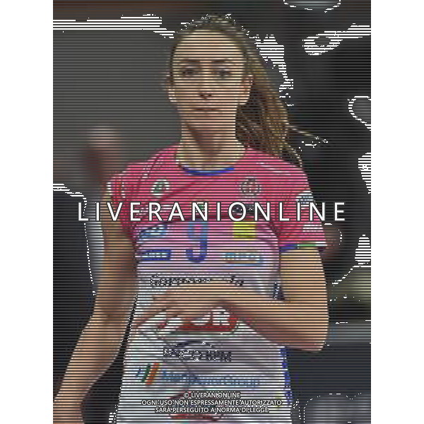 Chiara Di Iulio (Novara) Imoco Volley Conegliano vs Igor Gorgonzola Novara Supercoppa Italiana 2019 pallavolo femminile Allianz Cluod PalaLido - Milano 16-11-2019 foto Roberto Garavaglia - ag. Aldo Liverani sas