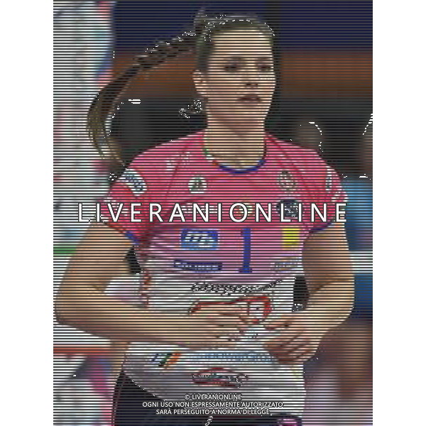 Iza Mlakar (Novara) Imoco Volley Conegliano vs Igor Gorgonzola Novara Supercoppa Italiana 2019 pallavolo femminile Allianz Cluod PalaLido - Milano 16-11-2019 foto Roberto Garavaglia - ag. Aldo Liverani sas