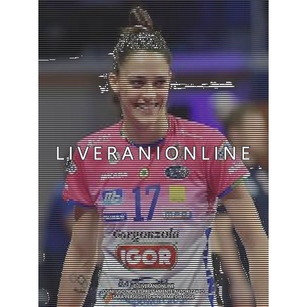 Stefania Veljkovic (Novara) Imoco Volley Conegliano vs Igor Gorgonzola Novara Supercoppa Italiana 2019 pallavolo femminile Allianz Cluod PalaLido - Milano 16-11-2019 foto Roberto Garavaglia - ag. Aldo Liverani sas