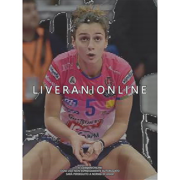 Francesca Napodano (Novara) Imoco Volley Conegliano vs Igor Gorgonzola Novara Supercoppa Italiana 2019 pallavolo femminile Allianz Cluod PalaLido - Milano 16-11-2019 foto Roberto Garavaglia - ag. Aldo Liverani sas