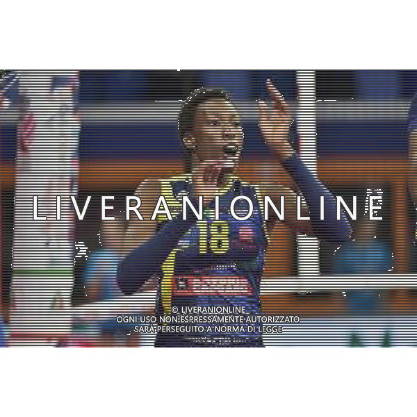 Paola Egonu (Conegliano) Imoco Volley Conegliano vs Igor Gorgonzola Novara Supercoppa Italiana 2019 pallavolo femminile Allianz Cluod PalaLido - Milano 16-11-2019 foto Roberto Garavaglia - ag. Aldo Liverani sas