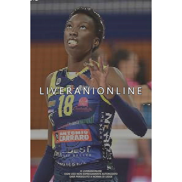 Paola Egonu (Conegliano) Imoco Volley Conegliano vs Igor Gorgonzola Novara Supercoppa Italiana 2019 pallavolo femminile Allianz Cluod PalaLido - Milano 16-11-2019 foto Roberto Garavaglia - ag. Aldo Liverani sas