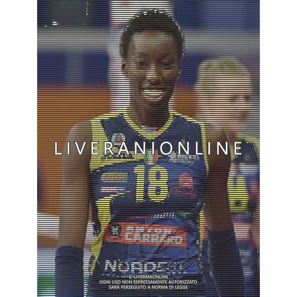 Paola Egonu (Conegliano) Imoco Volley Conegliano vs Igor Gorgonzola Novara Supercoppa Italiana 2019 pallavolo femminile Allianz Cluod PalaLido - Milano 16-11-2019 foto Roberto Garavaglia - ag. Aldo Liverani sas