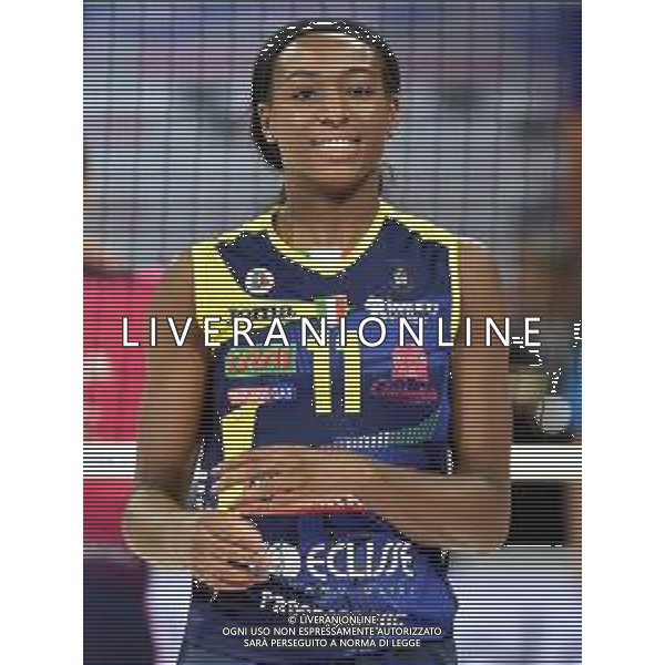 Chiaka Ogbogu (Conegliano) Imoco Volley Conegliano vs Igor Gorgonzola Novara Supercoppa Italiana 2019 pallavolo femminile Allianz Cluod PalaLido - Milano 16-11-2019 foto Roberto Garavaglia - ag. Aldo Liverani sas